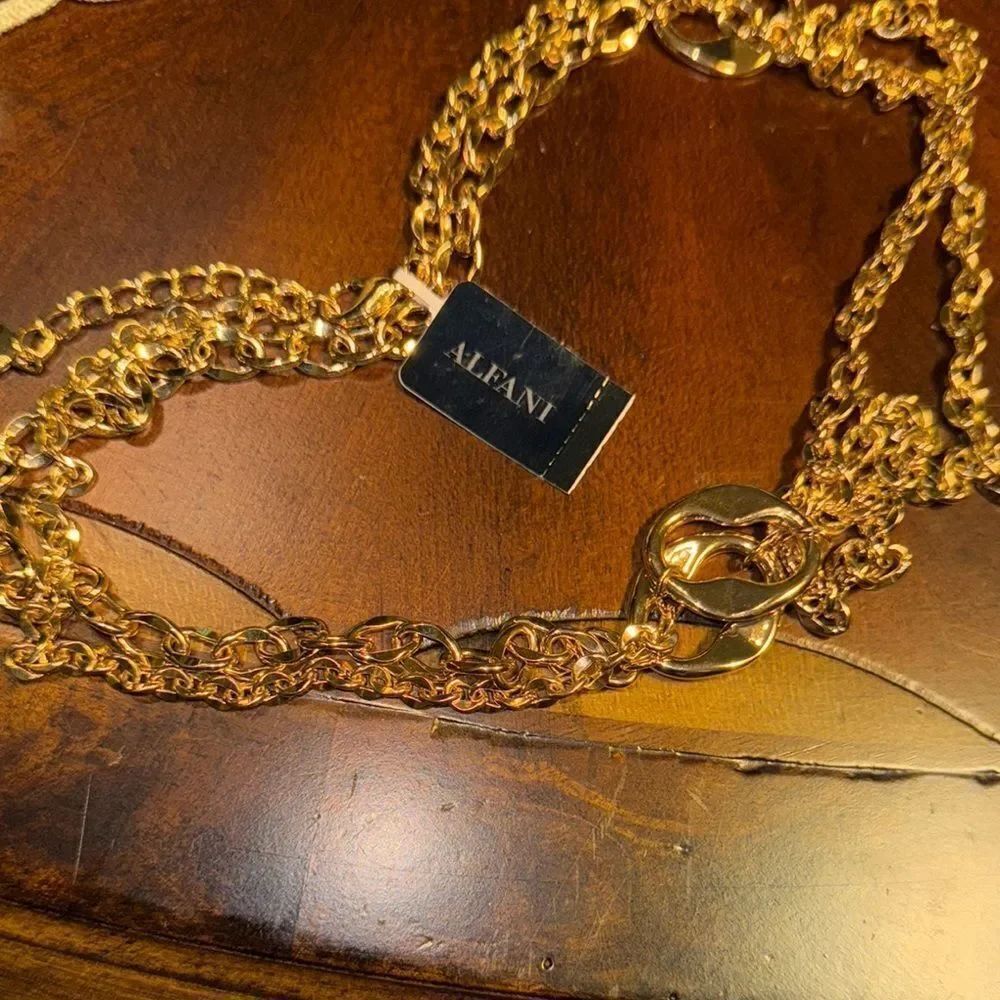 Alfani Gold Statement Necklace